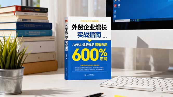 外贸企业增长实战指南,八步法、爆品选品、营销布局,业绩增长300%-jixi