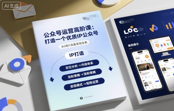公众号运营高阶课，打造一个优质IP公众号-jixi