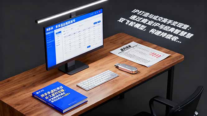 IP打造与成交高手变现营:通过商业IP+经典智慧双飞轮模型 构建持续收钱系统-jixi