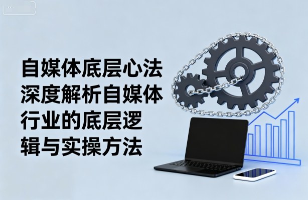 自媒体底层心法，深度解析自媒体行业的底层逻辑与实操方法-jixi