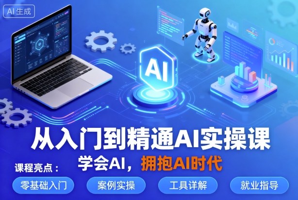 从入门到精通AI实操课，学会AI，拥抱AI时代-jixi