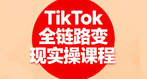 小杨老师·TikTok全链路变现实操课程-jixi