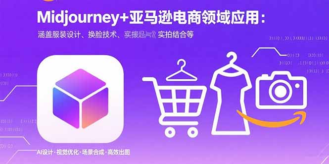 Midjourney+电商领域商业应用：涵盖服装设计、换脸技术、实拍结合等-jixi