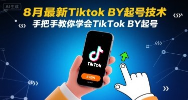 8月最新Tiktok搬运起号技术，手把手教你学会TikTok搬运起号-jixi
