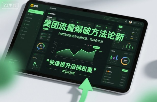 美团流量爆破方法论，付费流快速提升店铺权重，带动自然流-jixi