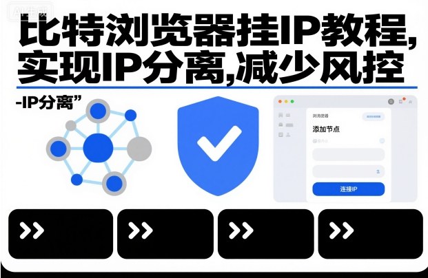 比特浏览器挂IP教程，实现IP分离，减少风控-jixi